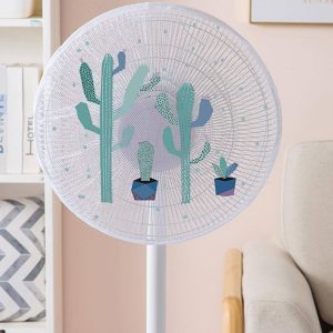 Κάλυμμα προστασίας και σκόνης για ηλεκτρικό ανεμιστήρα με σχέδια