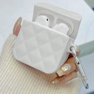 Καρό ανάγλυφη θήκη σιλικόνης Συμβατή με AirPods 3