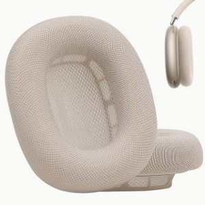 Συμβατά Ανταλλακτικά μαξιλαράκια για  Apple AirPods Max 2( ζεύγος- STARLIGHT)