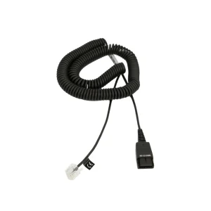 JABRA COILED MOD QD CORD WITH RJ45