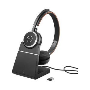 JABRA EVOLVE 65 UC STEREO incl. charging stand & Link 360