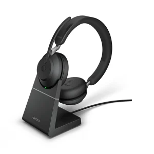 JABRA EVOLVE2 65 Link380a UC Stereo Stand Black