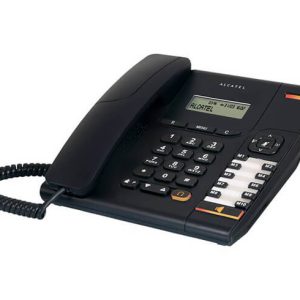 Alcatel Temporis 580 RJ9 ,Ενσύρματο Τηλέφωνο Γραφείου Μαύρο