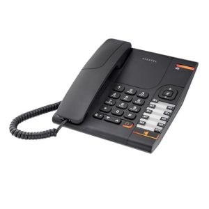 Alcatel Temporis 380 Ενσύρματο Τηλέφωνο Γραφείου Μαύρο